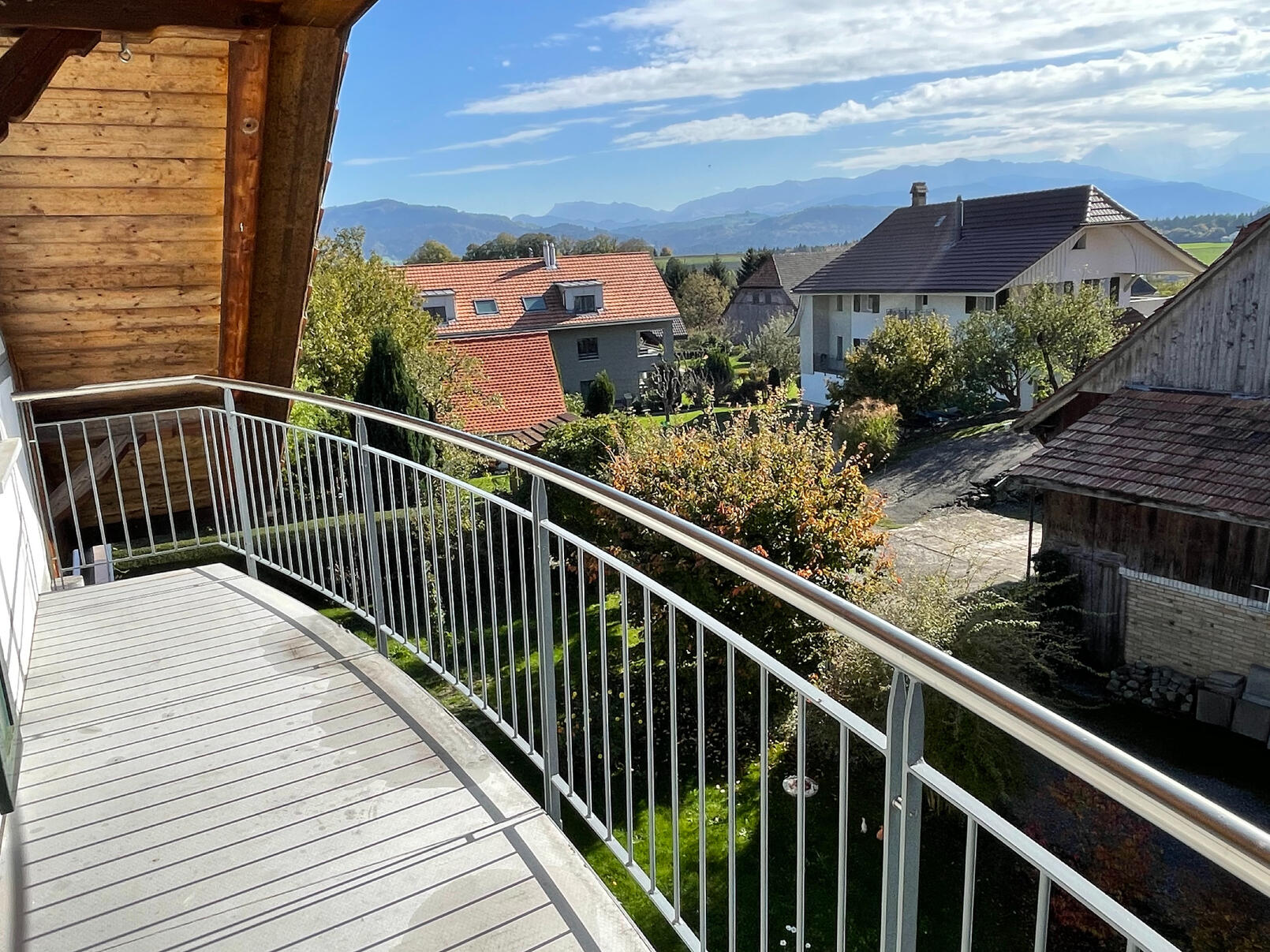 Aussicht von Balkon